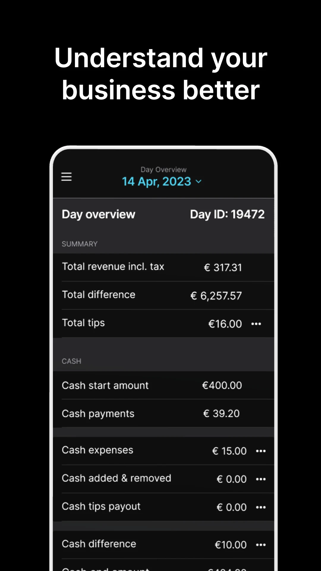 Tebi Point of Sale (POS) screenshot
