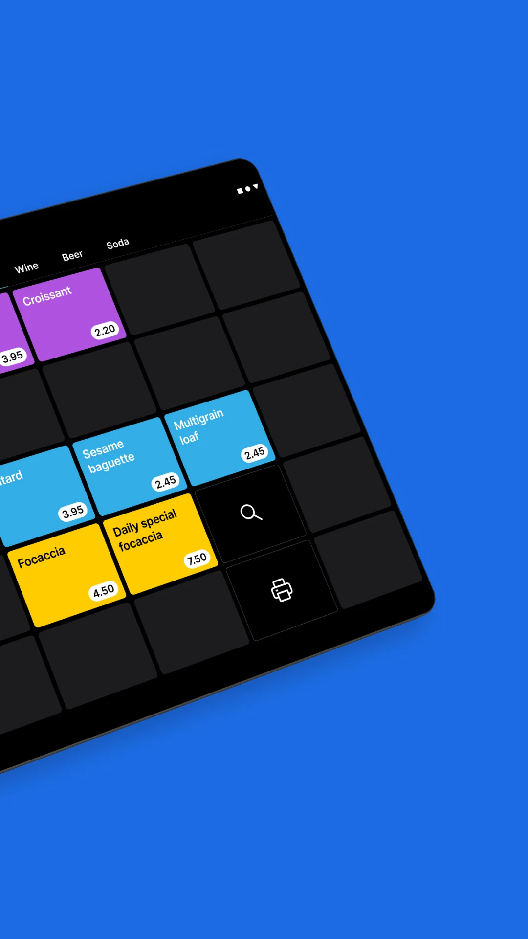 Tebi Point of Sale (POS) screenshot